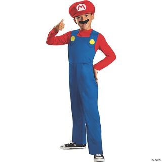 Boy's Mario Classic Costume