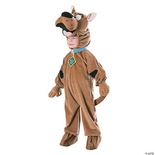 Child's Deluxe Velour Scooby-Doo Costume