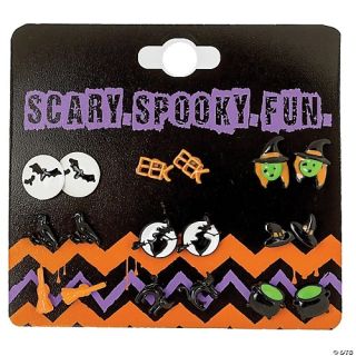 Earrings W/Spooky Character