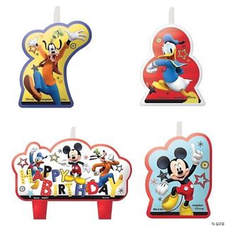Disney Mickey Candle Set - Pack of 4