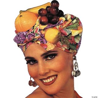 Latin Lady Fruit Headpiece