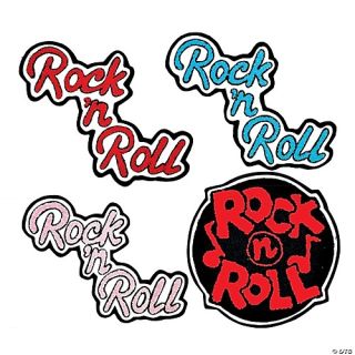 Patch Chenille Rock N Roll