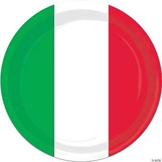 Red White Green Plates