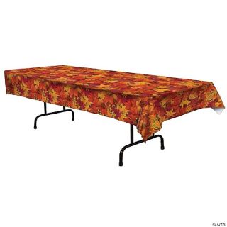 54" x 108" Fall Leaf Table Cover