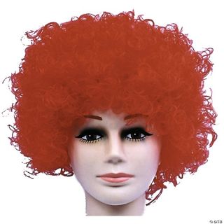 Curly Clown Red Budget Wig