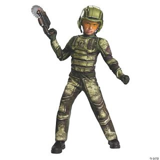 Boy's Foot Soldier Muscle Costume - Operation Rapid Strike