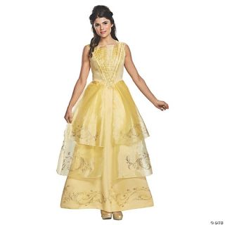 Women's Belle Ball Gown Deluxe Costume - Beauty & The Beast Live Action