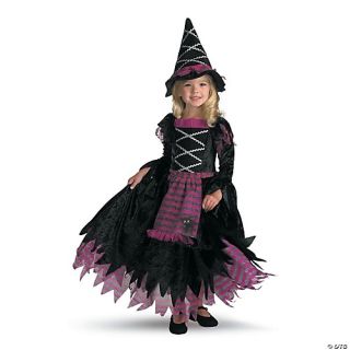 Girl's Fairy Tale Witch Deluxe Costume