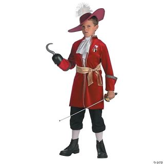 Boy's Captain Hook Classic Costume - Peter Pan