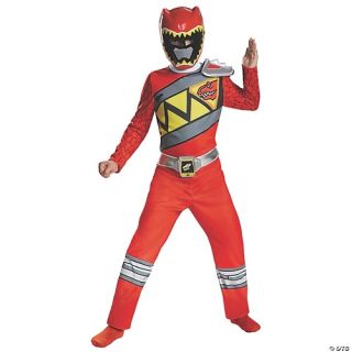 Boy's Red Ranger Classic Costume - Dino Charge