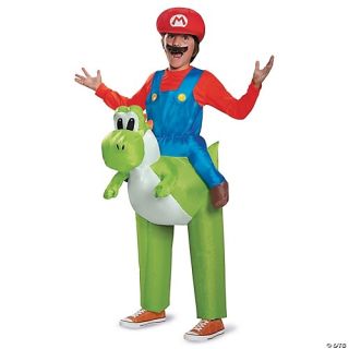 Boy's Mario Riding Yoshi Costume - Super Mario Brothers