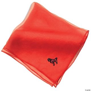 Poodle Scarf Red