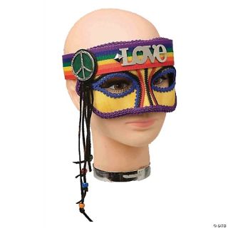 Women's Hippie Rainbow Mask