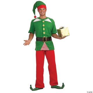 Men's Jolly Elf Costume