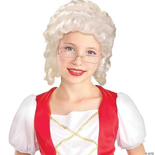 Girl's Colonial Wig