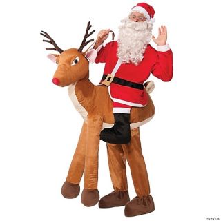 Men's Santa Ride A Reindeer Costume