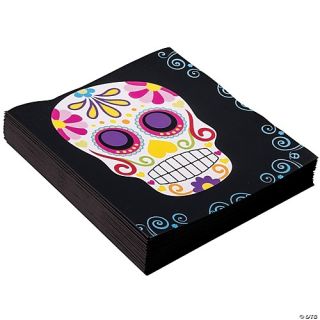 Day of the Dead Napkins - Pack of 16