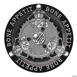 Bone Appetit Party Plates - Pack of 8