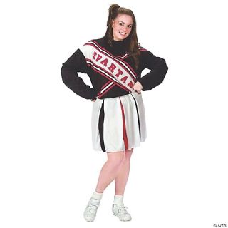 Women's Plus Size Spartan Cheerleader Costume - Saturday Night Live