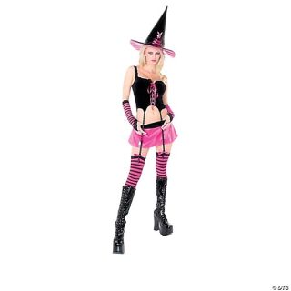 Women's Playboy Hipster Witch Costume