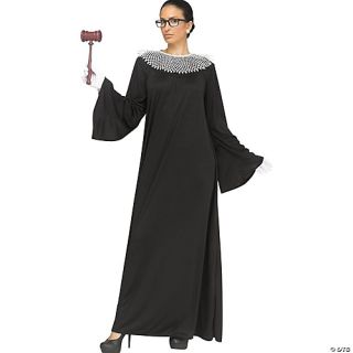Lady Justice With Mallet Adult One Size
