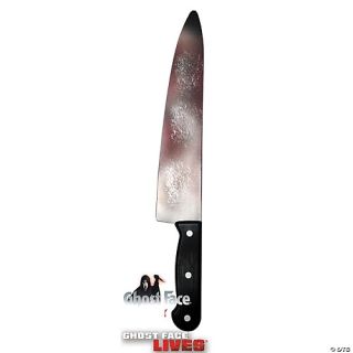 15" Scream Ghost Face Bloody Butcher Knife