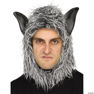 Gray Wolf Man/Beast Mask