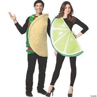 Taco & Lime Slice Couples Costume