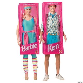 Barbie Box & Ken Box Couples Costume