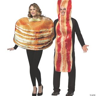 Pancake & Bacon Slice Couples Costume