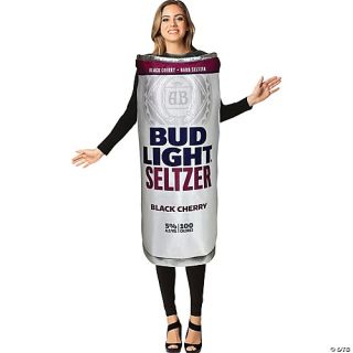 Bud Light Black Cherry Seltzer Adult Costume