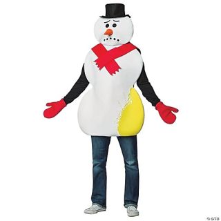 Yellow Snowman Costume