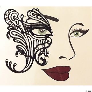 Face Decal Eye Lace