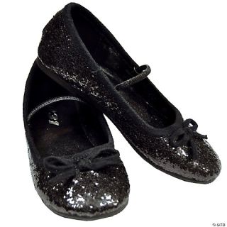Girl's Glitter Flat Ballet Shoe