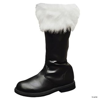 Santa Boot with Fur Cuff