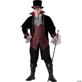 Men's Plus Size Vampire Of Versailles Costume - Hollywood Toys & Costumes
