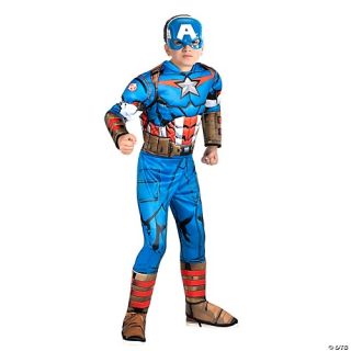 Capt. America Steve Rogers Child Qualux Costume