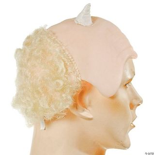 Bald & Horned Wig
