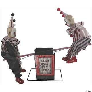 Animated See Saw Clowns Prop