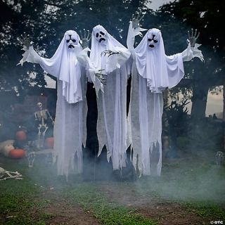 Haunting Ghost Trio Animated Prop