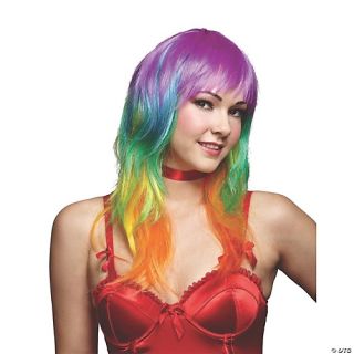 Rainbow Multicolor Wig