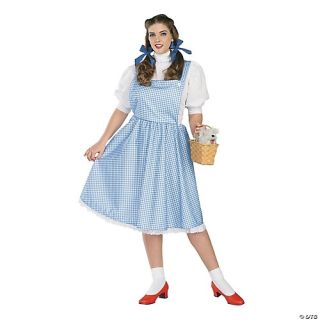 Women's Plus Size Full Cut Dorothy Costume - Wizard of Oz