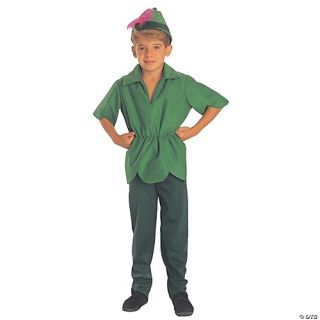 Boy's Peter Pan with Hat Costume