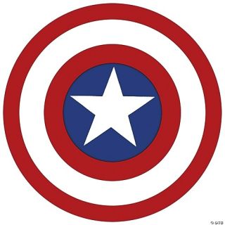 9" Captain America  Child Soft Shield