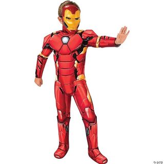 Boy's Iron Man Muscle Chest Costume