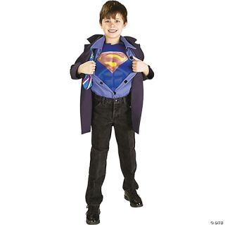 Boy's Clark Kent Superman Reverse Costume