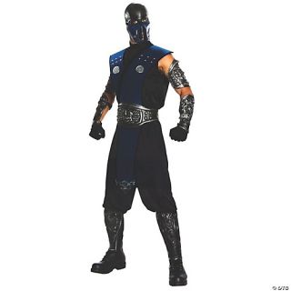Men's Deluxe Sub-Zero Costume - Mortal Kombat 9