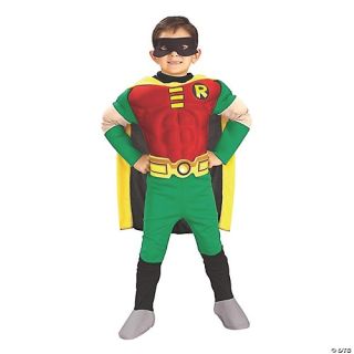 Deluxe Muscle Robin Costume - Teen Titans