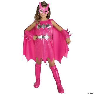 Girl's Deluxe Pink Batgirl Costume