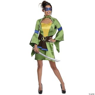 Women's Kimono Leonardo Costume - Ninja Turtles
